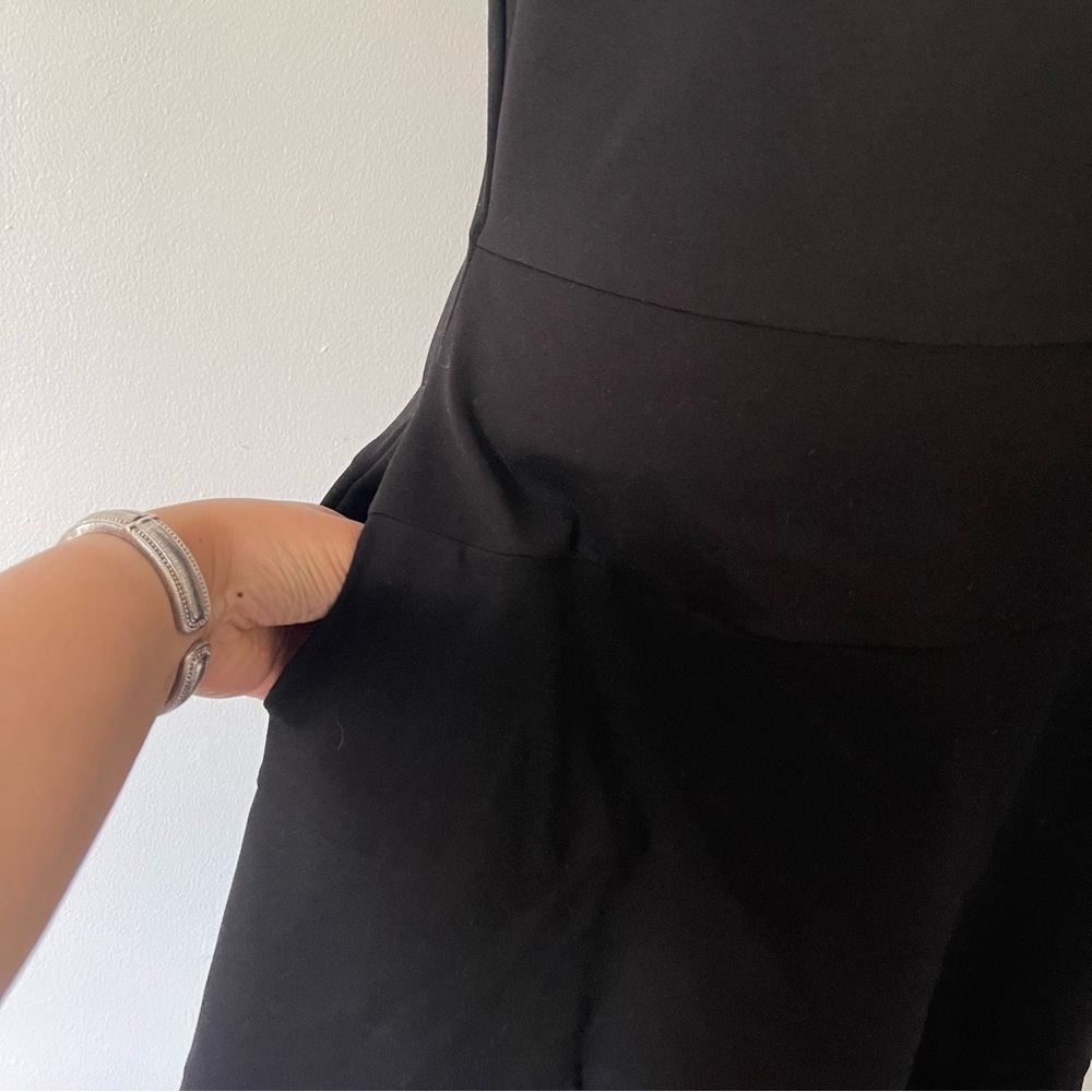Anthropologie Sunday In Brooklyn Black Midi dress New size XL - Picture 2 of 6